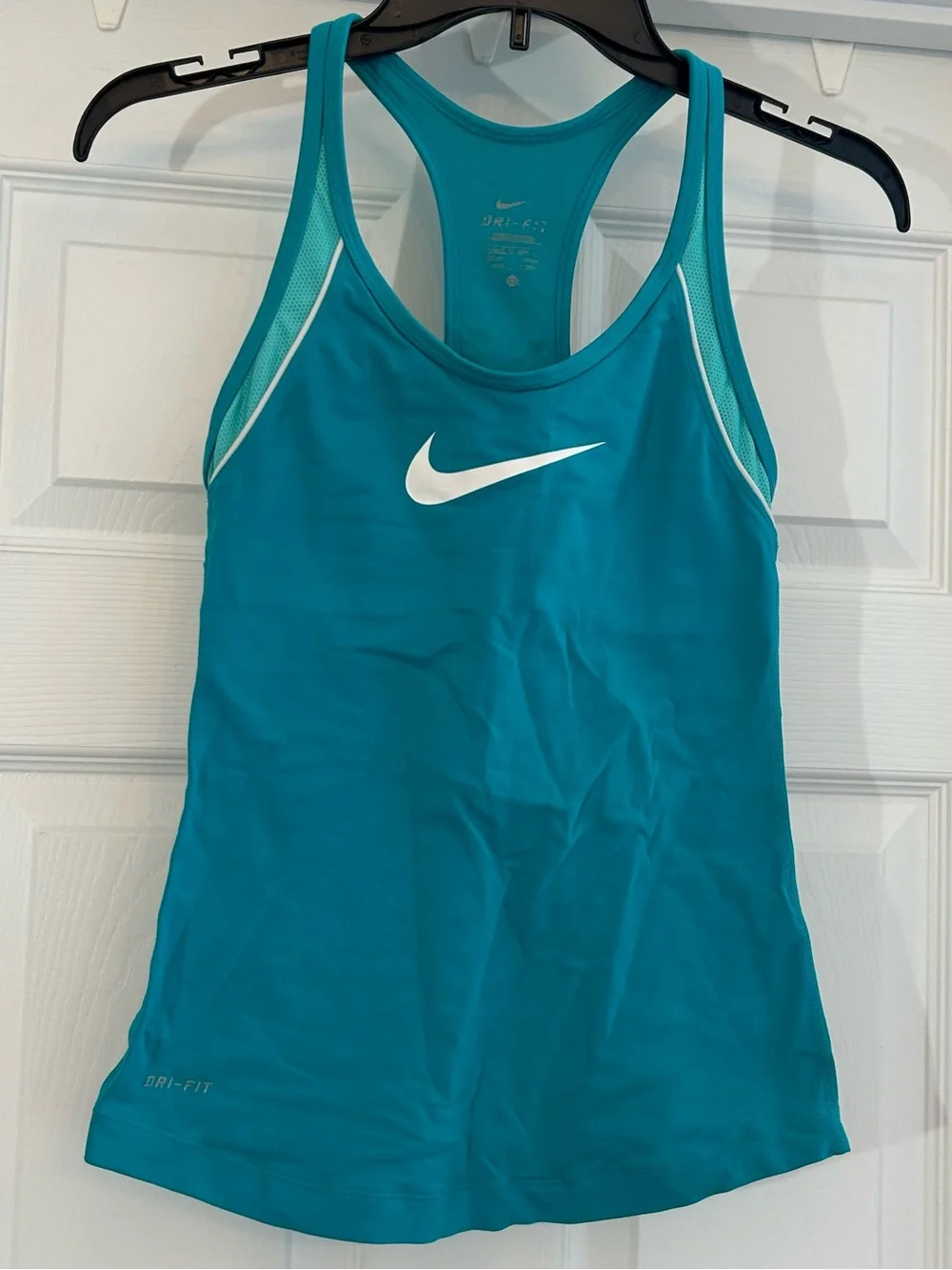 Nike Women’s Dri-FIT Teal Racerback Tank Top Size XS